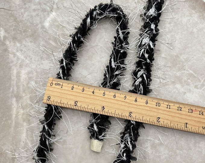 Black & White Lace Trim, Costume Design Sewing Embellishment, Sold by 1 Yard