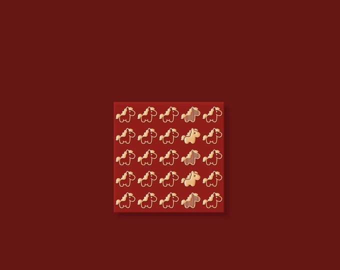 Year of the Horse 2026 Gold Foil Red Envelopes, Lucky Money Gift Red Packets