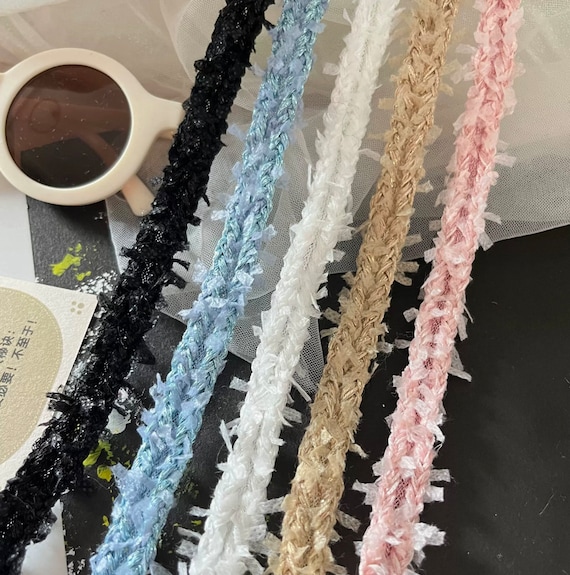 Lace trim, decor trimming for costume design sewing bridal trim headwear dress coat cuff collar bag home deco Sold by 1 yard