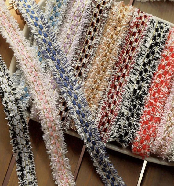 Lace trim, decor trimming for costume design sewing embellishment bridal trim dress coat cuff collar bag home deco Sold by 1 yard #XX248191