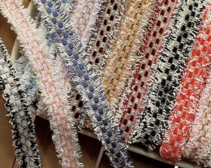Fringe Lace Trim, Costume Design Embellishment, Sold by 1 Yard
