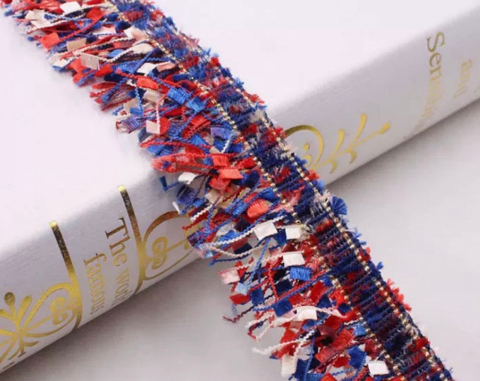 Tassel Fringe Lace Trim Ribbon, Costume Design Embellishment - 1 Yard
