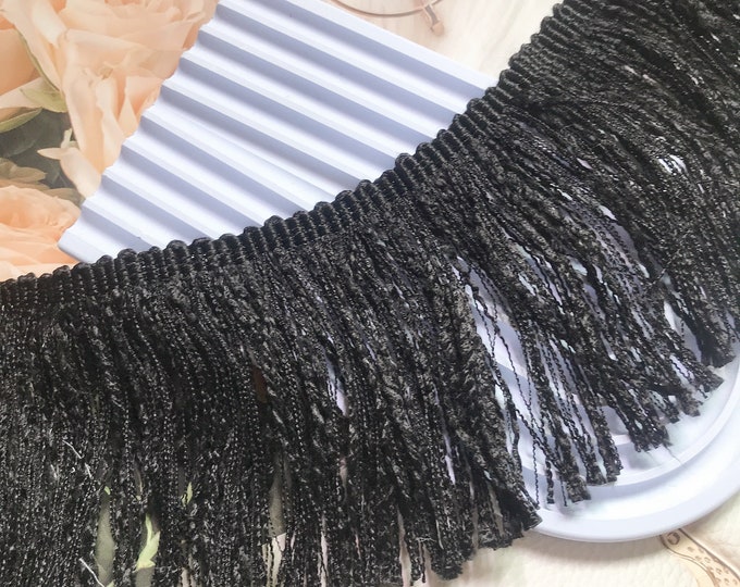 Tassel Fringe Lace Trim, Costume Design Embellishment (Sold by 1 Yard)