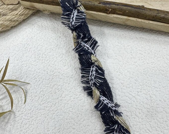 Braided Trim, Couture Bridal Embellishment Sold by 1 Yard