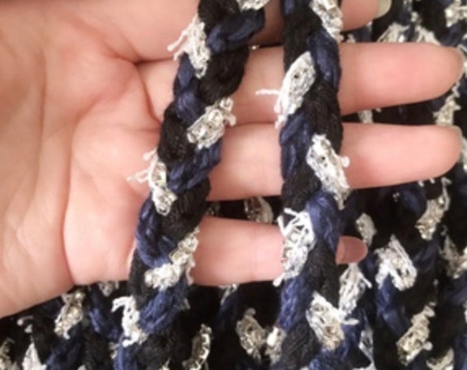 Braided Lace Trim, Costume Design, Embellishment, Sold by 1 Yard