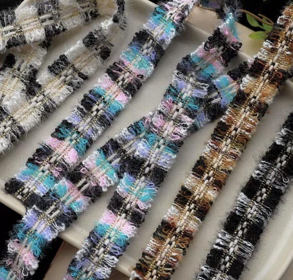 Lace trim for costume design sewing embellishment bridal trim dress coat cuff collar Sold by 1 yard
