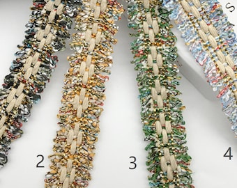 Textured Tweed Trim, Costume Design Embellishment, Sold by 1 Yard