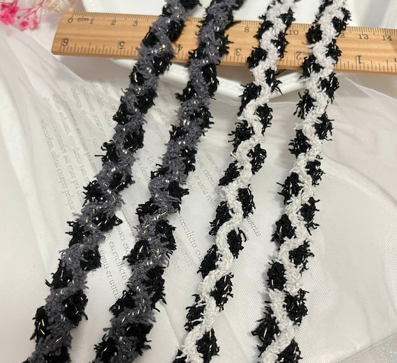 Lace trim, decor trimming for costume design sewing embellishment bridal trim headwear dress coat cuff collar bag home deco Sold by 1 yard