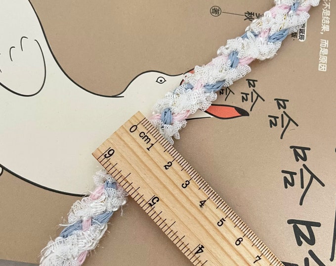 Lace Trim, Costume Design Sewing Embellishment, Sold by 1 Yard