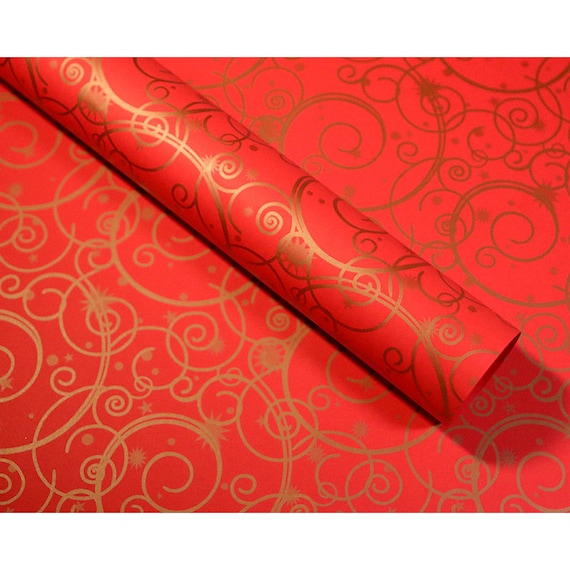 Plain Red Wrapping Paper Sheets, Zazzle