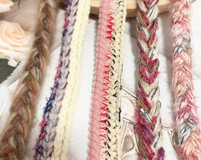 Braided Lace Trim, Costume Design, Bridal Embellishment, Sold by 1 Yard