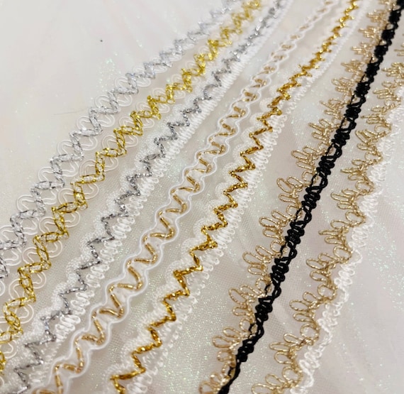 Lace trim, decor trimming for costume design sewing embellishment bridal trim headwear dress coat cuff collar bag home deco Sold by 1 yard