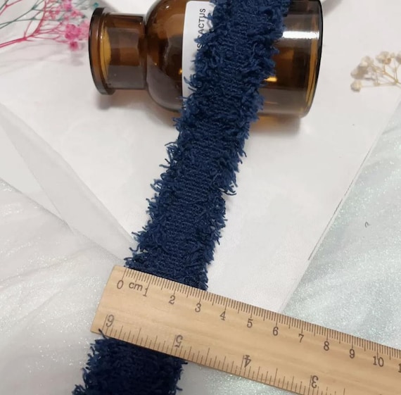 Fringed trim, decor trimming for costume design sewing embellishment headwear dress coat cuff collar bag home deco Sold by 1 yard