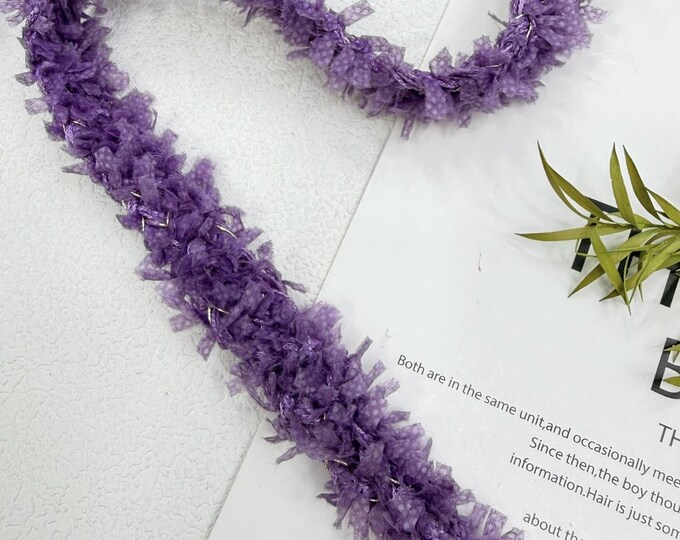 Purple Trim, Costume Design Embellishment, Sold by the Yard