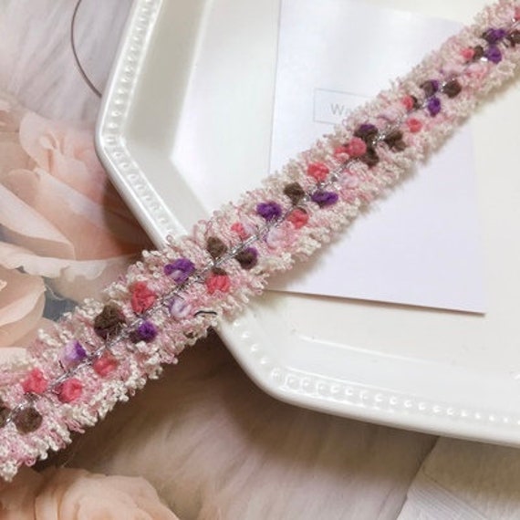 Lace trim, decor trimming for costume design sewing embellishment bridal trim headwear dress coat cuff collar bag home deco Sold by 1 yard