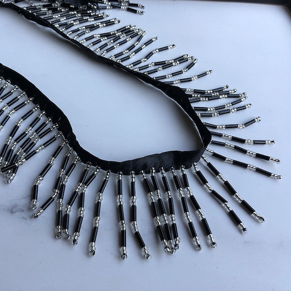Bead Chain Fringe Trim By The Yard