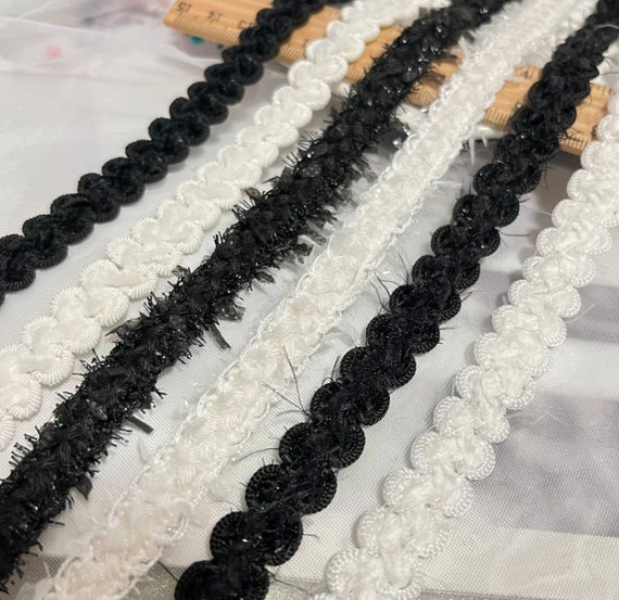 Lace trim, decor trimming for costume design sewing embellishment bridal trim headwear dress coat cuff collar bag home deco Sold by 1 yard