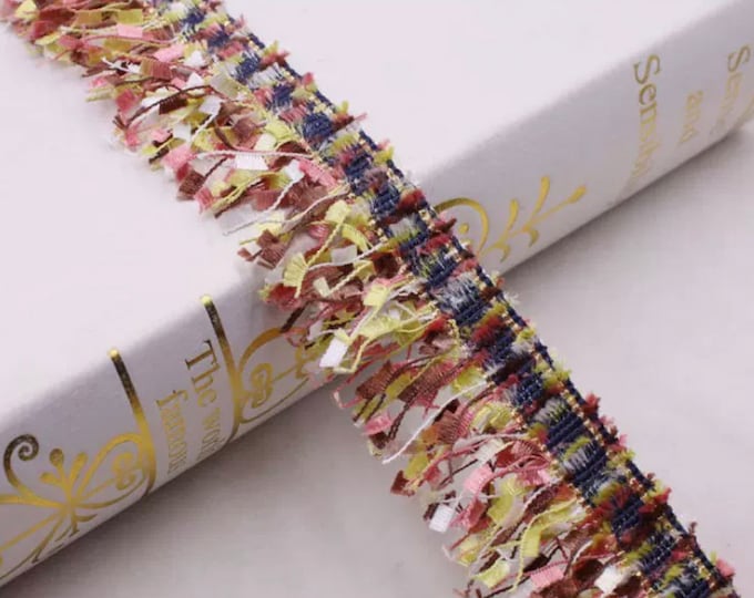 Tassel Fringe Lace Trim, Costume Design Ribbon - Sold by 1 Yard