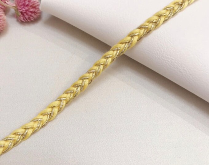Braided Costume Lace Trim, Sewing Embellishment, Sold by Yard