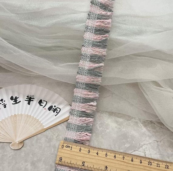 Multi Color Options Tassel fringe Lace trim, decor trimming for costume design sewing dress coat cuff collar bag Sold by 1 yard
