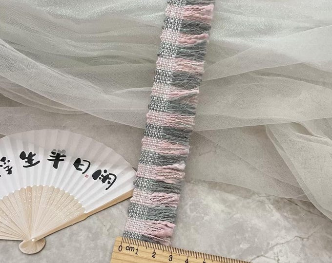 Tassel Fringe Lace Trim, Costume Design Embellishment, Sold by 1 Yard