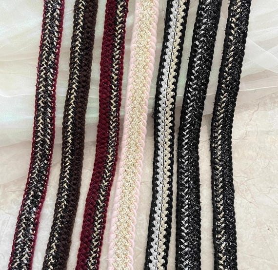 Lace trim, decor trimming for costume design sewing embellishment bridal trim headwear dress coat cuff collar bag home deco Sold by 1 yard