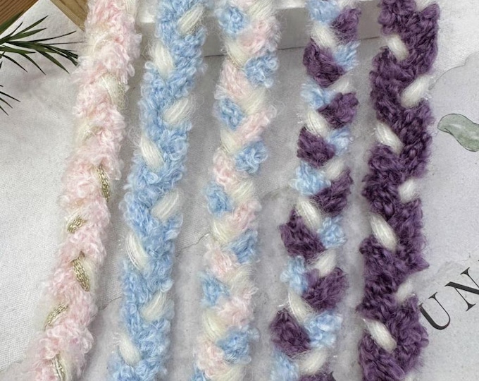 Braided Trim, Couture Bridal Embellishment Sold by 1 Yard