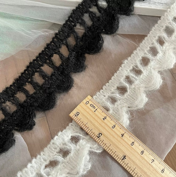 Lace trim, decor trimming for costume design sewing embellishment bridal trim headwear dress coat cuff collar bag home deco Sold by 1 yard