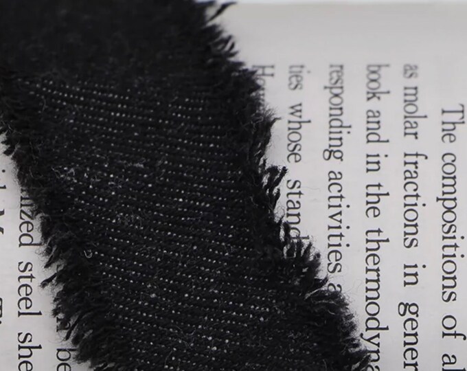 Denim Ribbon Trim, Costume Design Sewing, 1.5 Yard