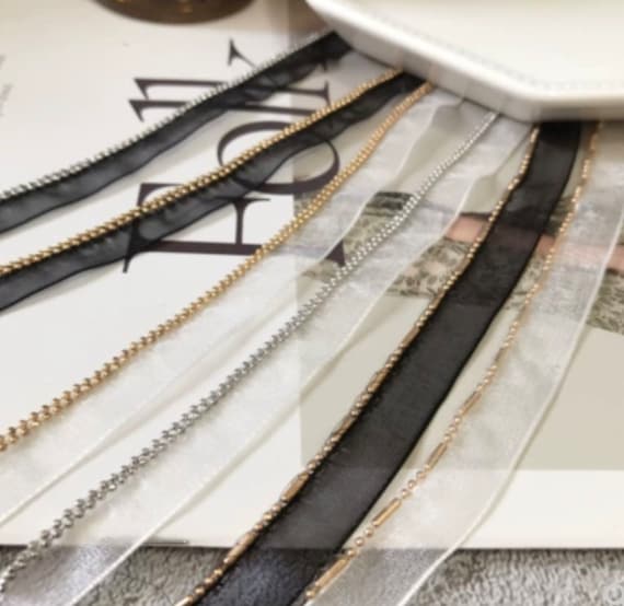 Beaded Lace trim, decor trimming for costume design sewing embellishment bridal trim headwear dress coat cuff collar bag Sold by 1 yard