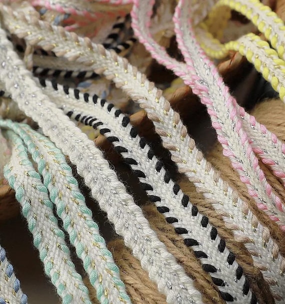 Lace trim, decor trimming for costume design sewing embellishment bridal trim dress coat cuff collar bag home deco Sold by 1 yard #XX24819