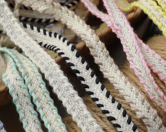 Embellished Lace Trim, Costume Design, Sold by 1 Yard