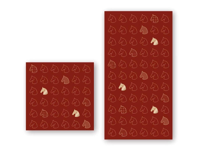 Year of the Horse 2026 Gold Foil Red Envelopes, Lucky Money Gift Red Packets