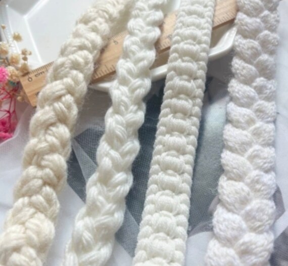 Ribbon trim, decor trimming for costume design sewing bridal trim headwear dress coat cuff collar bag home deco Sold by 1 yard