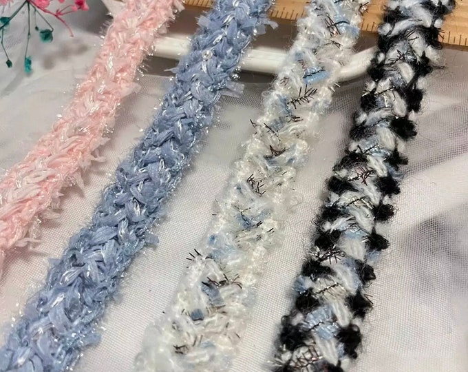 Braided Lace Trim, Costume & Sewing Embellishment, Sold by 1 Yard
