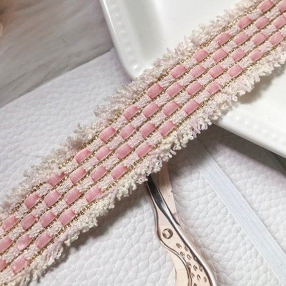 Lace trim, decor trimming for costume design sewing embellishment bridal trim headwear dress coat cuff collar bag home deco Sold by 1 yard