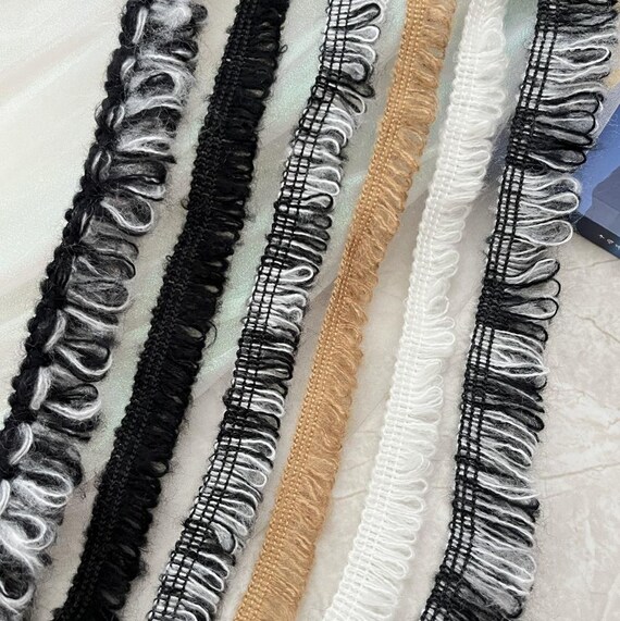 Lace trim, decor trimming for costume design sewing embellishment bridal trim headwear dress coat cuff collar bag home deco Sold by 1 yard