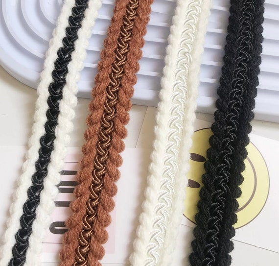 Lace trim, decor trimming for costume design sewing embellishment bridal trim headwear dress coat cuff collar bag home deco Sold by 1 yard