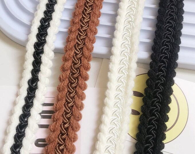 Decorative Lace Trim, Costume Embellishment, Bridal Headwear, Sold by 1 Yard