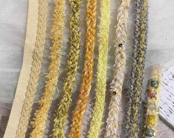 Yellow Collections Ribbon Trim By The Yard
