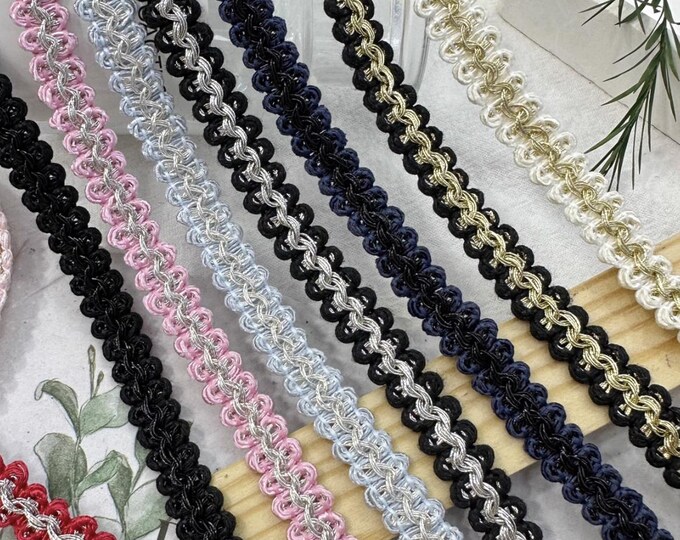 Costume Lace Trim, Sewing Embellishment, Bridal Dress, Sold by 1 Yard