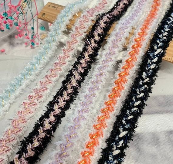 Lace trim, decor trimming for costume design sewing embellishment bridal trim headwear dress coat cuff collar bag home deco Sold by 1 yard