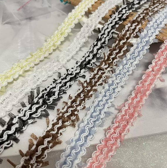 Lace trim for costume design sewing embellishment bridal trim dress coat cuff collar Sold by 1 yard