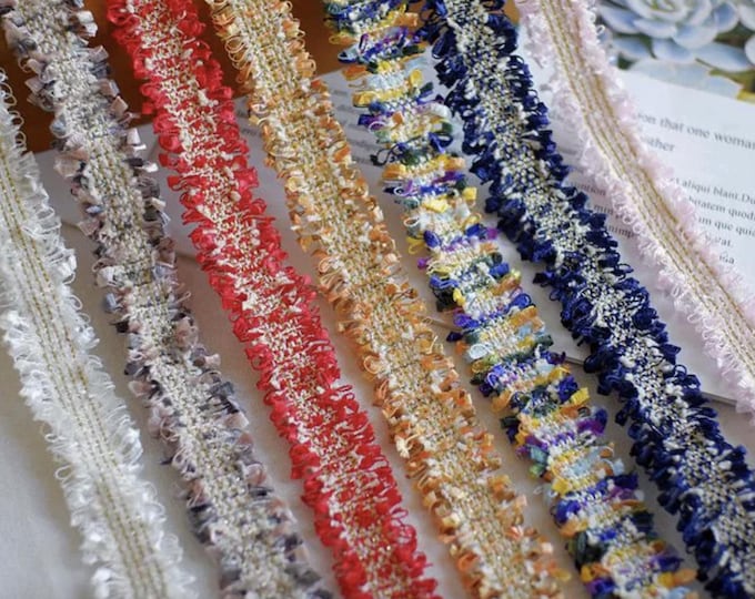 Multi Color Costume Lace Trim, Sewing Embellishment (1 Yard)
