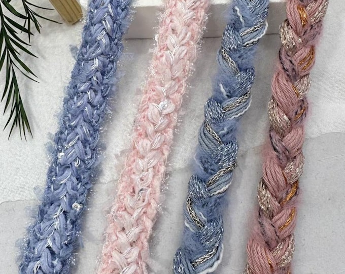 Braided Trim, Couture Bridal Embellishment Sold by 1 Yard