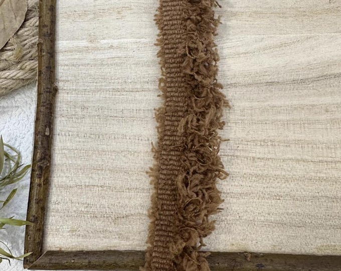 Brown Trim, Couture Dress Embellishment Sold by 1 Yard