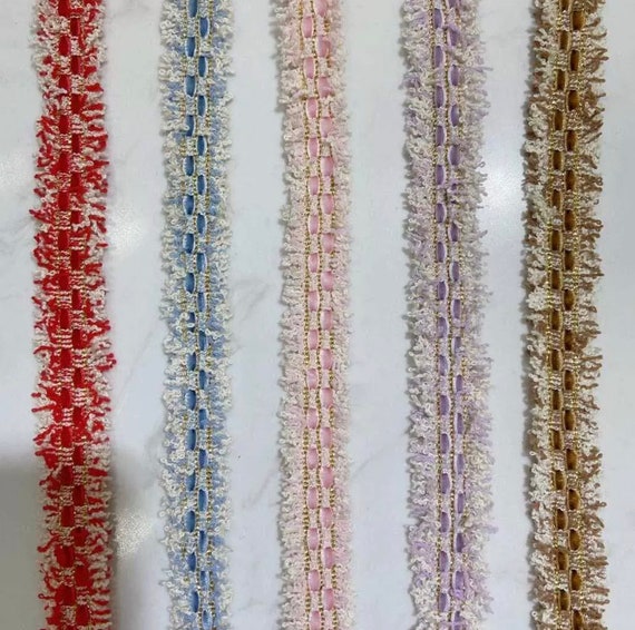 Lace trim, decor trimming for costume design sewing embellishment bridal trim headwear dress coat cuff collar bag home deco Sold by 1 yard
