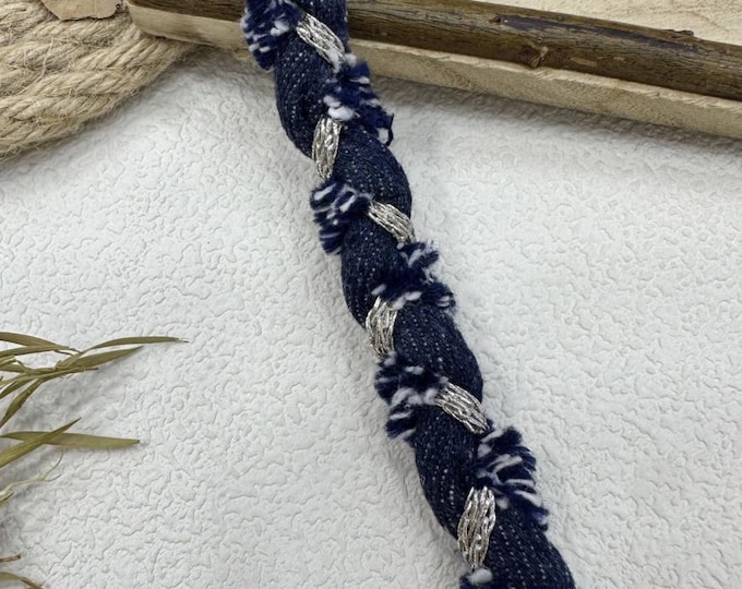 Braided Trim, Couture Bridal Embellishment Sold by 1 Yard