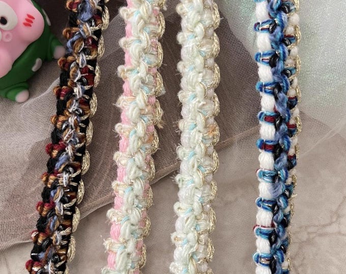 Textured Lace Trim, Costume Design Embellishment, Sold by Yard