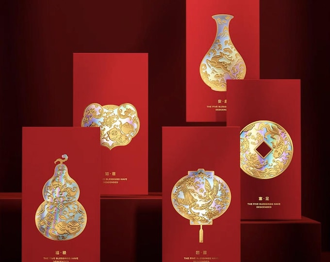 Multi options Year of the Horse 2026 Lucky Money Gift Red Packet Envelope